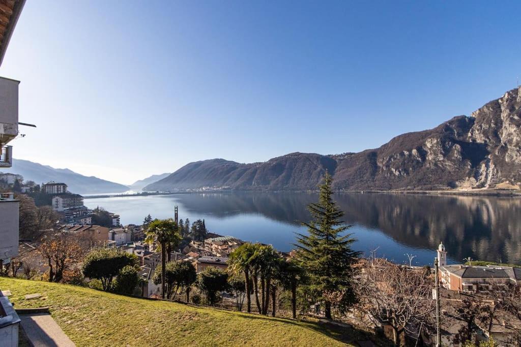 Wraparound Lake Views Bellavista Residence Campione d'Italia Exterior photo